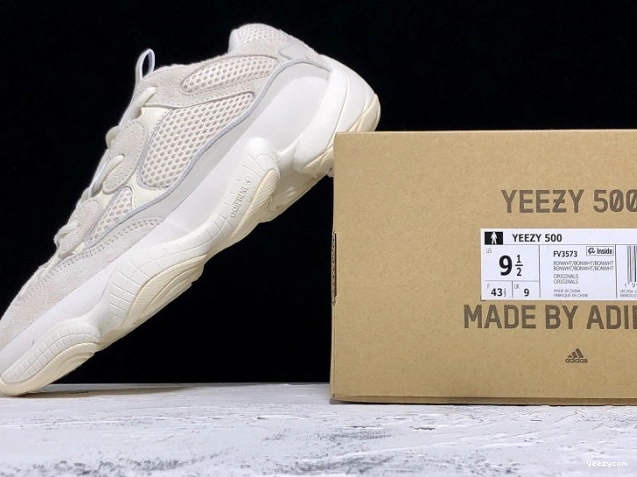 White Bone 500 Yeezy Adidas FV3573 1013